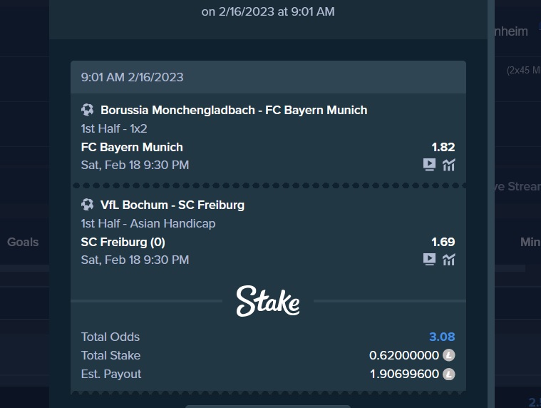 Borussia Monchengladbach - FC Bayern Munich Vip Betting Tip