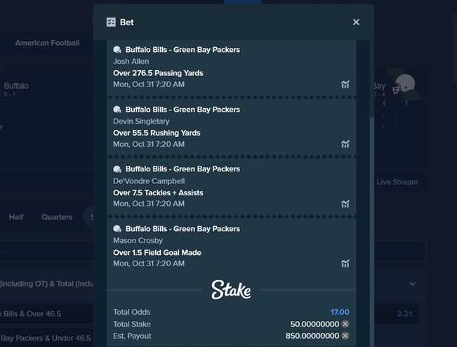 NFL Bonus Betting Tip